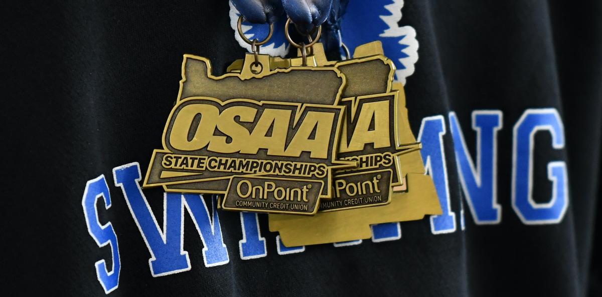 OSAA swimming Taylor Balkom